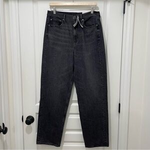 NWT AMERICAN EAGLE Baggy Jean Highest Rise Size 10 30W Comfort Stretch Waistband